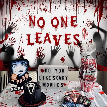 Halloween Bloody Party Banner